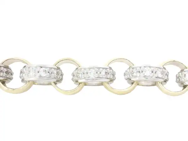 Women's CZ Belcher Bracelet - Image 3