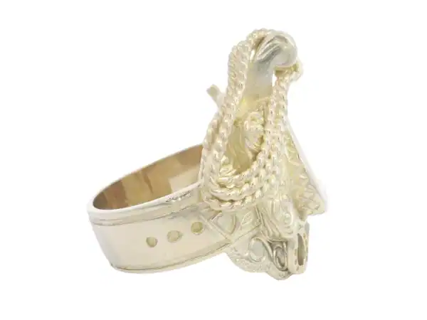 Saddle Ring with Rifle - Image 3