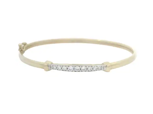 Graduated CZ Baby Bangle